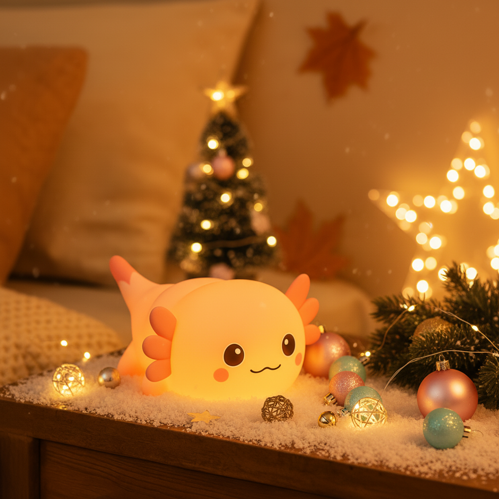 Axolotl Squishy Nightlamp