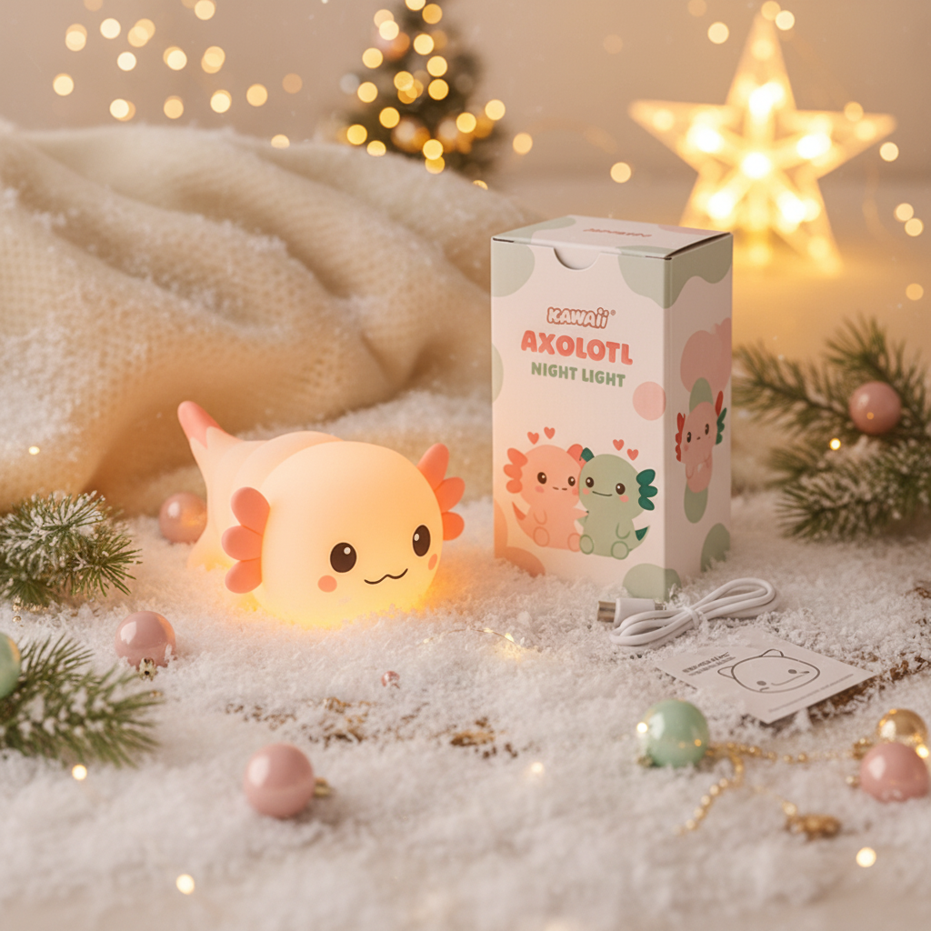 Axolotl Squishy Nightlamp