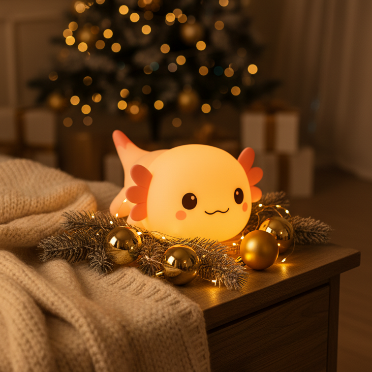 Axolotl Squishy Nightlamp